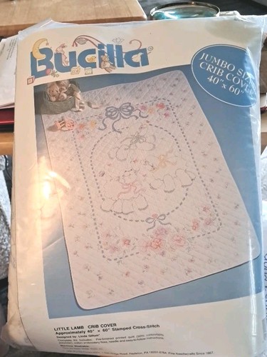 Vintage bucilla little lamb - bucilla,