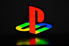 Lampada Insegna Luminosa USB C LED Targa Lightbox PlayStation 1 PS LOGO 3D H2D