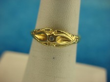 AVON GOLD TONE RING WITH