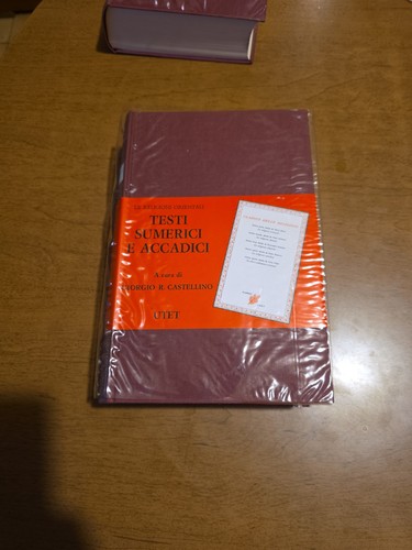 Testi sumerici accadici - testi,