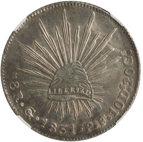 Messico argento reales - messico, 8