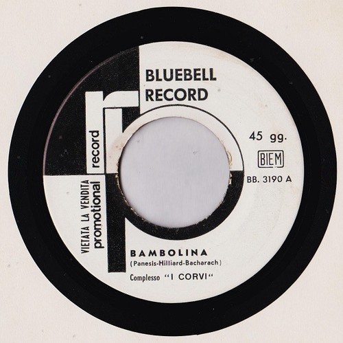 Corvi bambolina very - -, (7")
