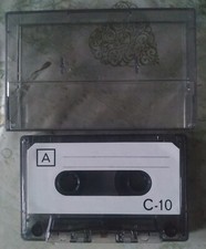 Audio Cassetta C.10 Normal position IEC I - No scritte Nuova anni 90