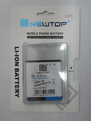 Newtop 53qh batteria - bl-53qh, litio