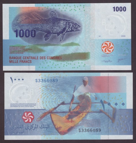 Comore 1000 franchi - franchi, 2020