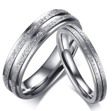 Fedine Acciaio Inox Coppia