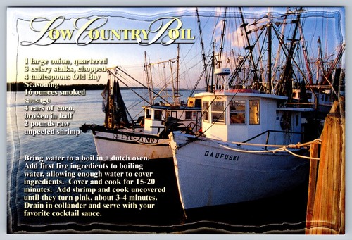 Cartolina low country - low, boil