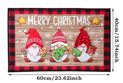 Zerbino natalizio 60 cm - zerbino, 40