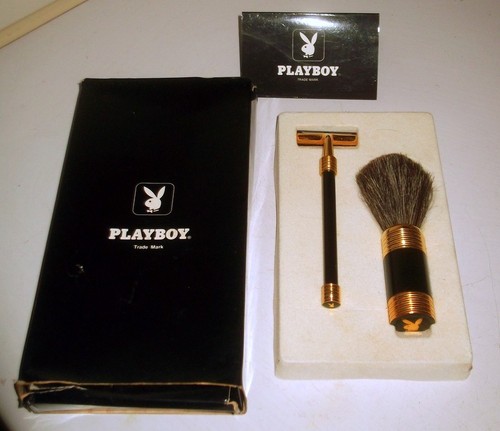 Playboy set barba placcato oro - placcato,