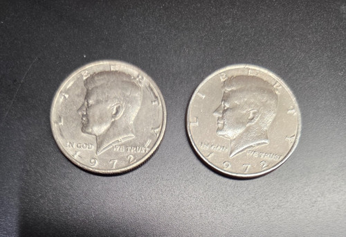 Kennedy mezzo dollaro 1972