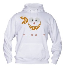 Felpa Uomo & Bambino Cappuccio - p-chan minimal - Divertente Humor Made in Italy