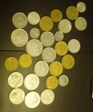 VENTINOVE VECCHIE MONETE