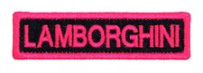 Lamborghini Badge Embroidered