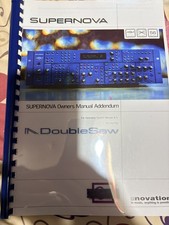 Manuale Novation Supernova. OS