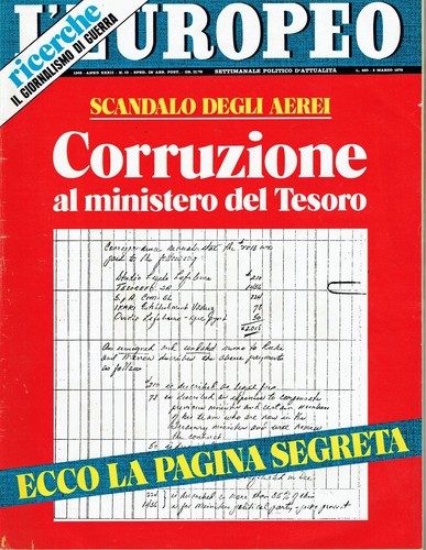 Europeo 1976 scandalo aerei - europeo, 1976/10=scandalo