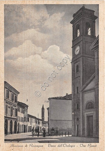 Cartolina morciano di - -,