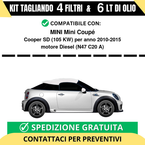 Tagliando per mini - per,