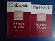 DIZIONARIO LATINO ITALIANO ITALIANO LATINO 2 volumi vocabolario grande Repubblic