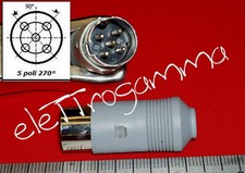 5 pezzi spina  DIN   5 poli