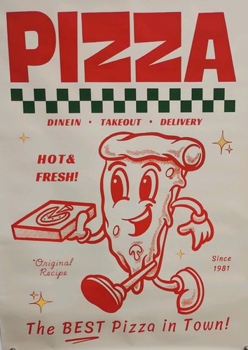 Massive pizza advertising - pizza,