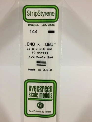 Evergreen listelli polistirene - evergreen,