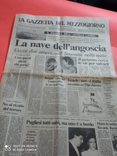 1985 DRAMMA NAVE ACHILLE LAURO