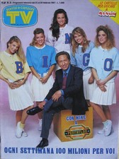 SORRISI 8 1987 Bongiorno