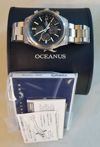 Orologio uomo casio oceanus - orologio,