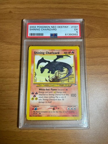Pokemon shining charizard neo - shining,