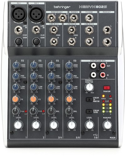 Behringer xenyx 802s premium - behringer,