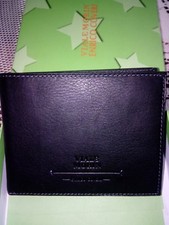 Portafoglio Uomo pelle nero enrico Coveri porta tessera monete documenti