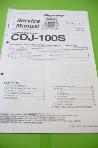 Manuale servizio per - di,