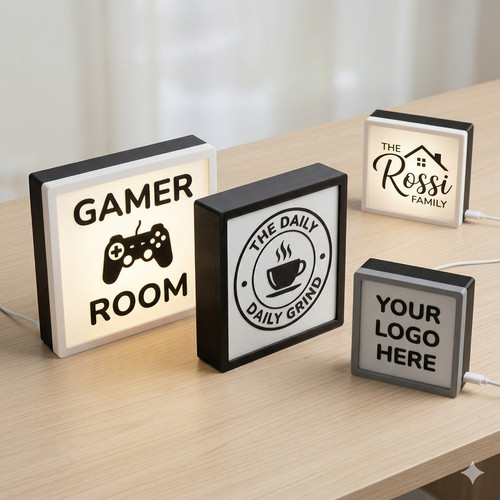Light box personalizzata - box,