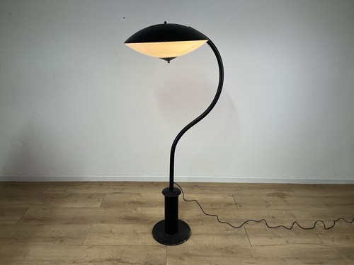 Lampada terra metallo vetro