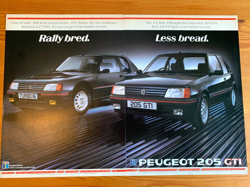 Peugeot 205 gti turbo - peugeot,
