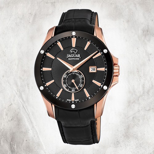 Orologio uomo vera pelle - in,