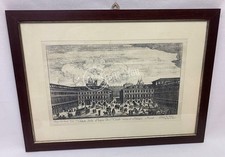 Quadro stampa Veduta della Piazza Di San Carlo Torino con cornice 56x40x1,5 cm