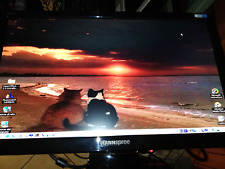 HANNSPREE HF207 Monitor Computer -LCD 19" Formato 16:9 -Funzionante con Piantana