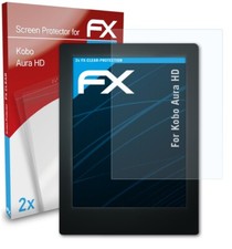 atFoliX 2x Pellicola Protettiva per Kobo Aura HD chiaro