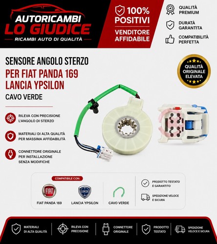 Sensore angolo sterzo - angolo, per