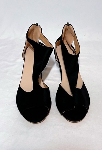 Scarpa nera con tacco - , senza