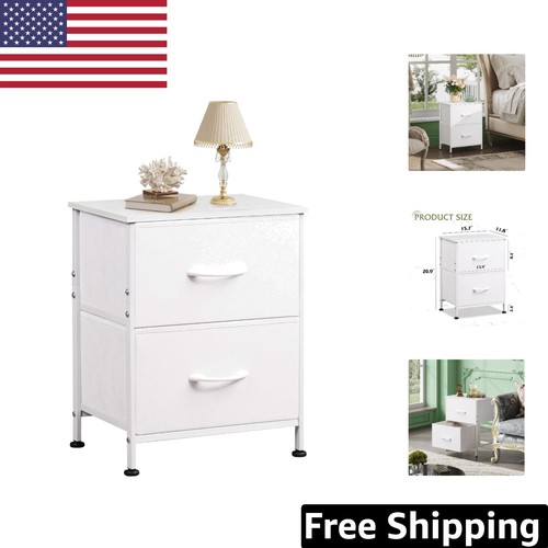 Comodino moderno bianco con
