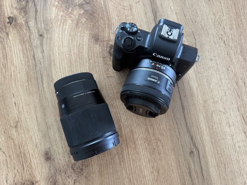 Canon eos m50 bundle sigma - canon, +