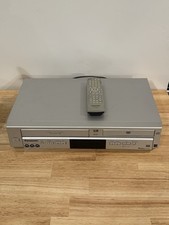 Panasonic Videoregistratore Combo Lettore DVD con Telecomando PV-D4734S 4 Testine VHS Hi-Fi Stereo