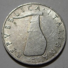 REPUBBLICA ITALIANA 5 lire