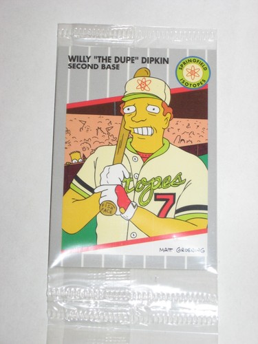 1994 simpsons serie - simpsons, willy