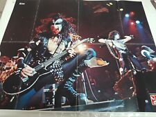 Kiss poster originale 1978 allegato a Ciao 2001 n. 11 cm 48×60 circa. RARITÀ. 