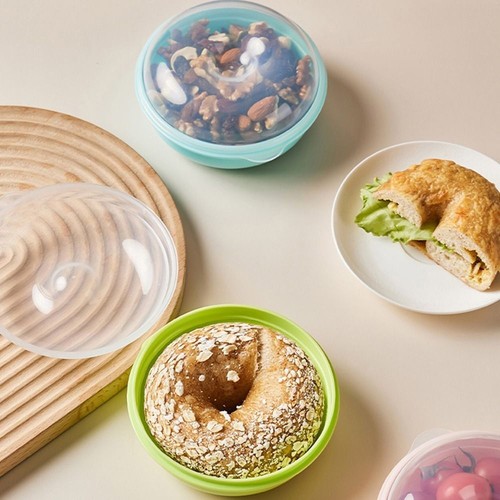 2pcs scatola porta - porta, bagel