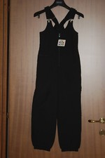 vintage salopette ski suit jet