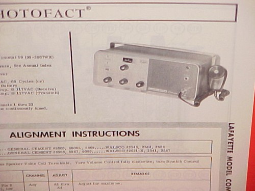 1967 lafayette radio - lafayette, cb